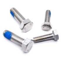 Factory Direct SS 304 316 Hexagon Head Screw Fastener External Thread Hex Bolt